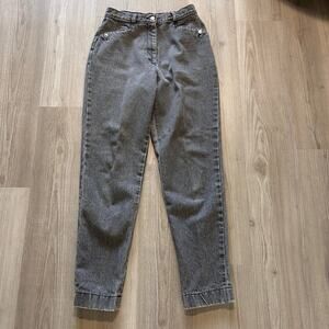 Women's Vintage 90's Nautica Black Wash Denim High-Rise Jeans Sz 10 (28 x 31)